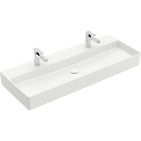 Villeroy & Boch Memento 2.0 håndvask, 120x47 cm, mat hvid