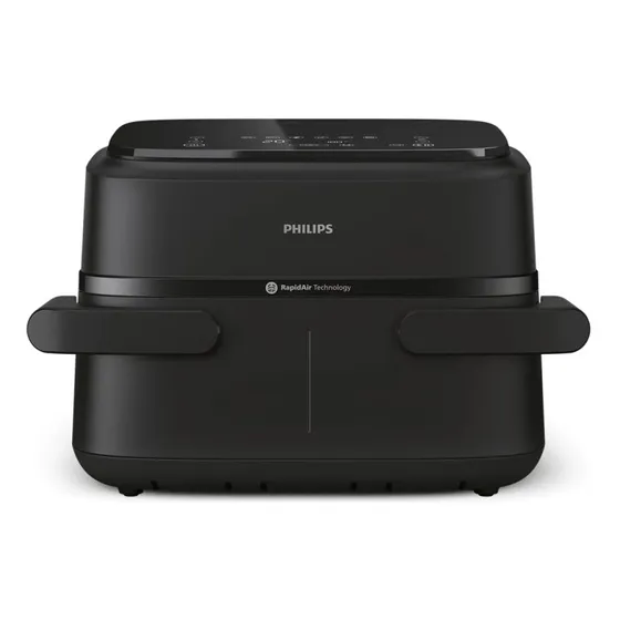 Philips Airfryer NA150/00 – 2 kurve, 7,1 L, sort