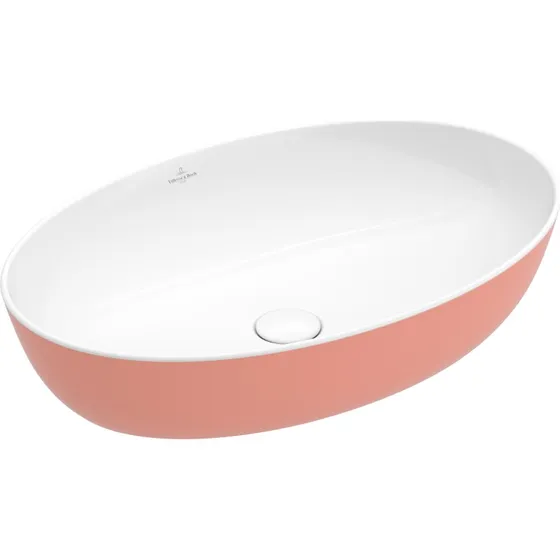 Villeroy & Boch Artis håndvask, 61x41 cm, rosa