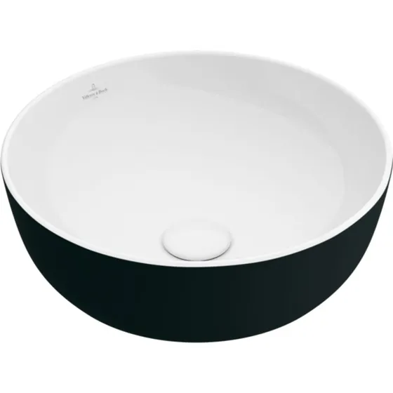 Villeroy & Boch Artis håndvask, Ø43 cm, sort
