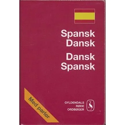 Spansk‑Dansk/Dansk‑Spansk Ordbog