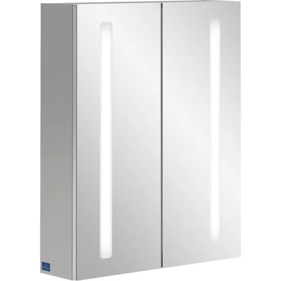 Villeroy & Boch My View spejlskab med dæmpbar LED-lys, 60x75 cm