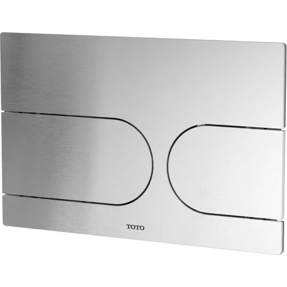 Toto Auto Flush betjeningsplade, børstet aluminium