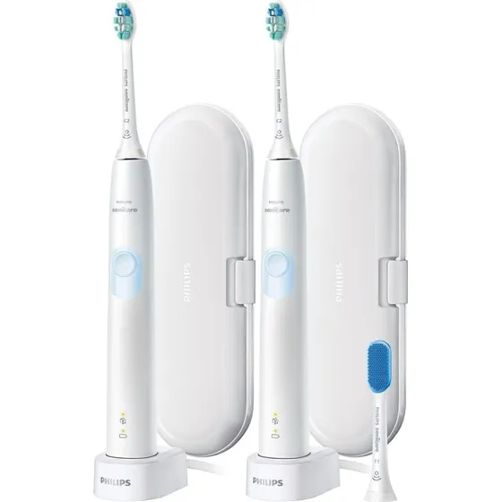 Philips Sonicare ProtectiveClean 4300 elektrisk tandbørste – pastelpink