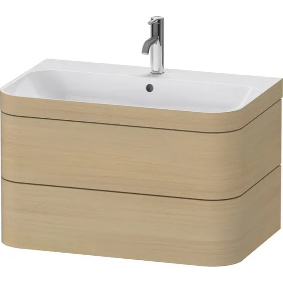 Duravit Happy D.2 møbelpakke, 77,5x49 cm, Eg
