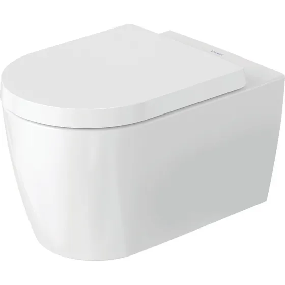 Duravit Me by Starck væghængt toilet, mat hvid, rimless