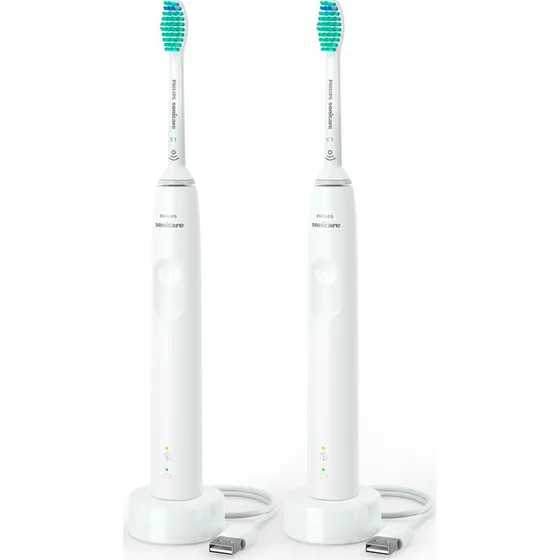 Philips 3100 Series HX3675 Tandbørstesæt (2 stk) - Hvid