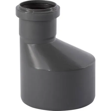 HT Safe 110/50 mm PP Reduktion - RAL 7043 Grå