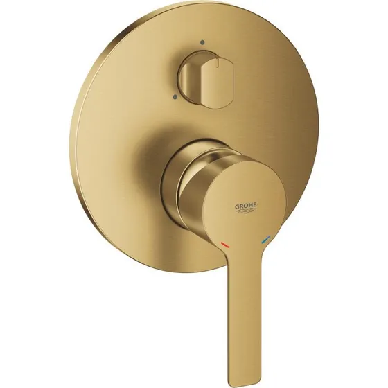 Grohe Lineare brusearmatur, børstet messing