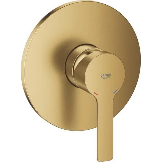 Grohe Lineare brusearmatur, børstet messing