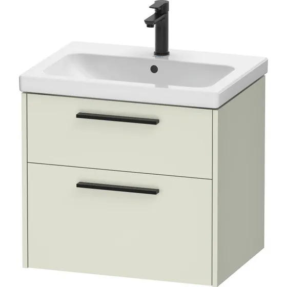 Duravit D-Code underskab, 63,4x46 cm, mat lysegrøn