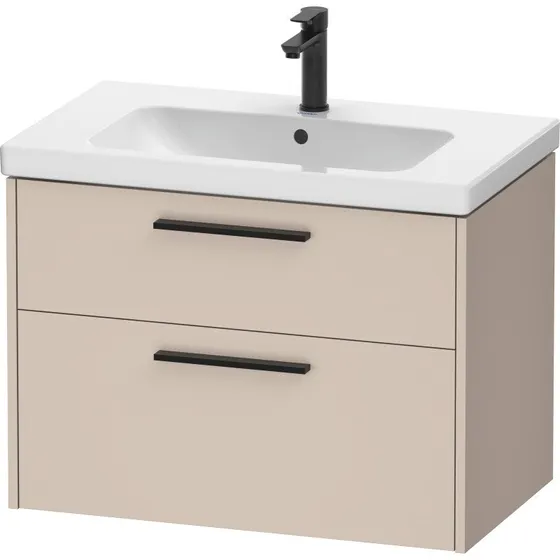 Duravit D-Code underskab, 78,4x46 cm, mat beige