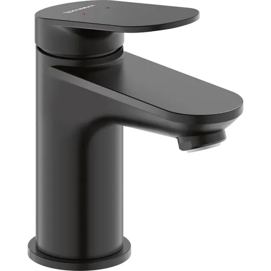 Duravit Wave S håndvaskarmatur, mat sort