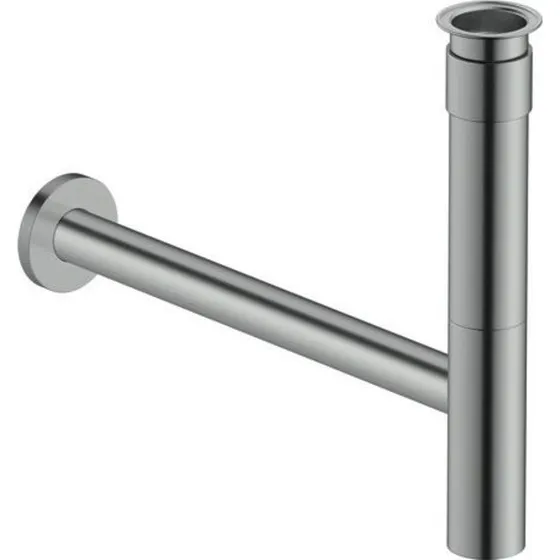 Duravit vandlås med vandret afløb i messing
