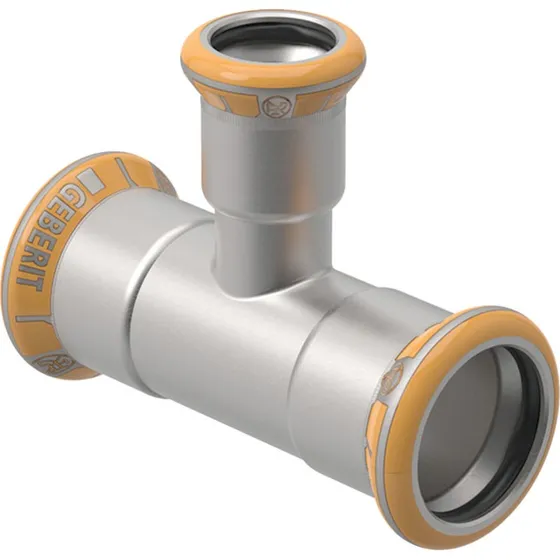 Geberit Mapress Therm rustfri tee 22x15x15 mm