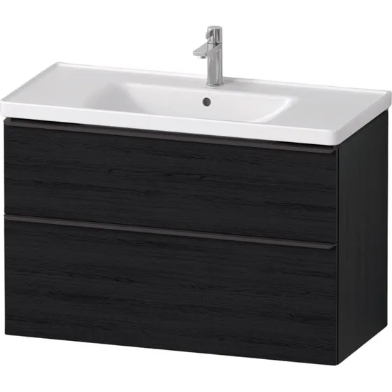 Duravit D-Neo møbelpakke 100x48 cm, sort eg