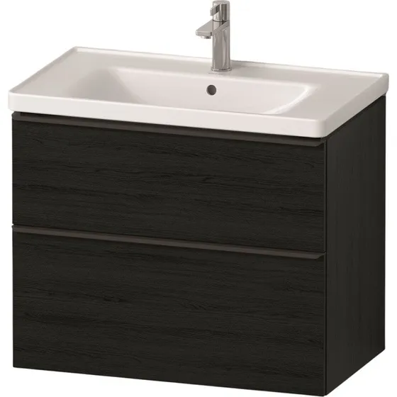 Duravit D-Neo møbelpakke, 80x48 cm, sort eg