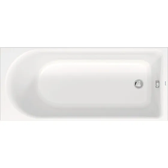 Duravit D-Neo badekar, 160x70 cm, hvid