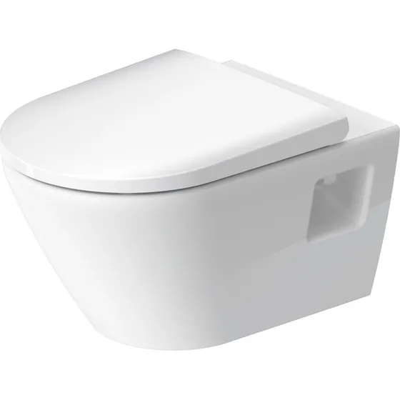 Duravit D-Neo væghængt toilet, hvid