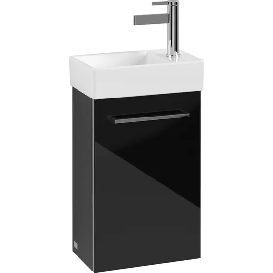 Villeroy & Boch Avento Vanity underskab, 33,6x23,2 cm, sort, venstre