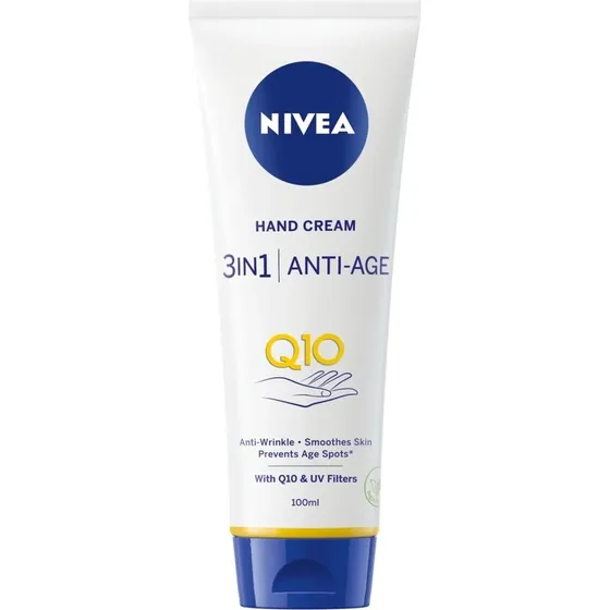 Nivea 3-In-1 Anti-Age Q10 Håndcreme 100 ml