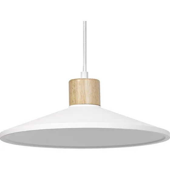 Osram Decor Plaster Wood pendel, Ø32 cm, hvid