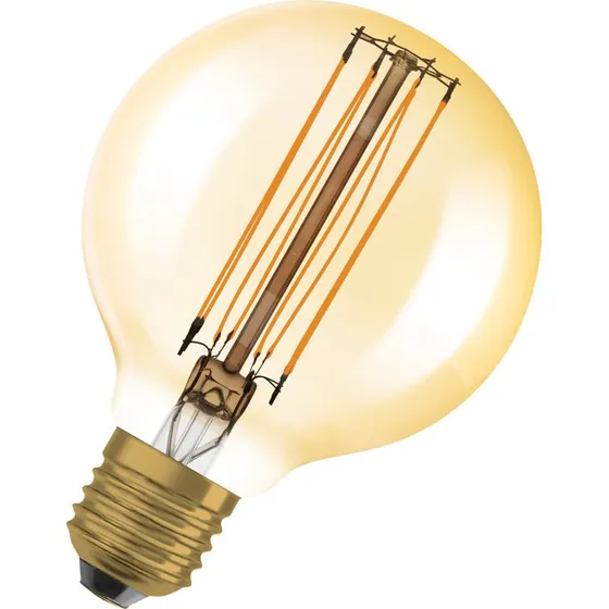 Ledvance Vintage 1906 E27 Globepære, 2200K, 5,8W, Ø8 cm
