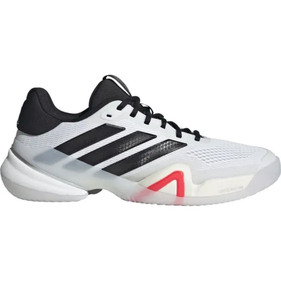 Adidas Barricade 14 Wide - Cloud White/Core Black/Lucid Red