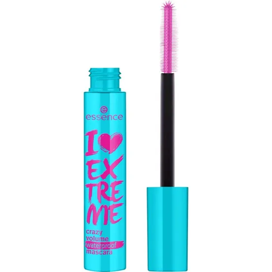 essence I Love Extreme Crazy Volume Waterproof Mascara - Black 12 ml
