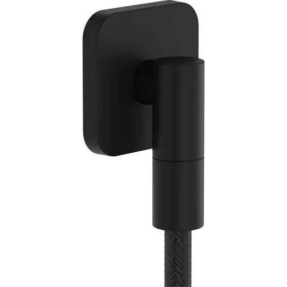 Hansgrohe FixFit Fine Q slangeudtag, mat sort