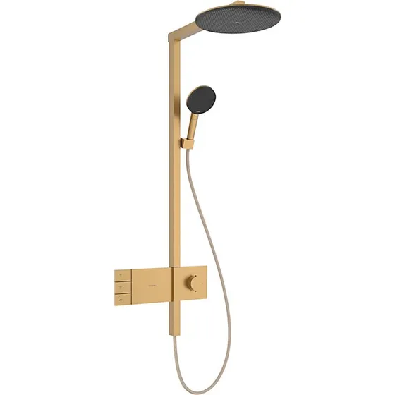 Hansgrohe Raindance Alive S Showerpipe 300 2jet Børstet Bronze PVD