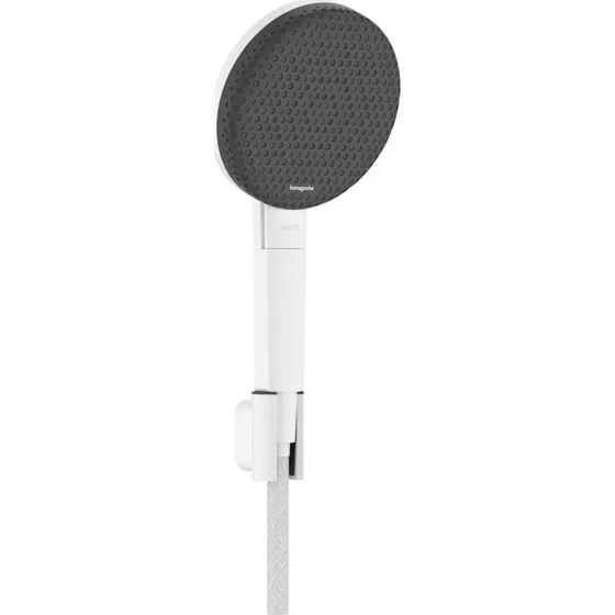 Hansgrohe Raindance Alive Select S brusesæt, mat hvid, 125mm