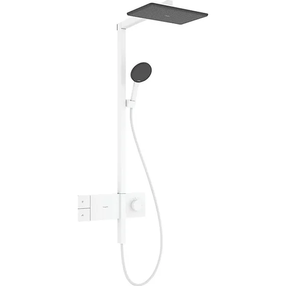Hansgrohe Raindance Alive Q Showerpipe 210/340 Mat Hvid