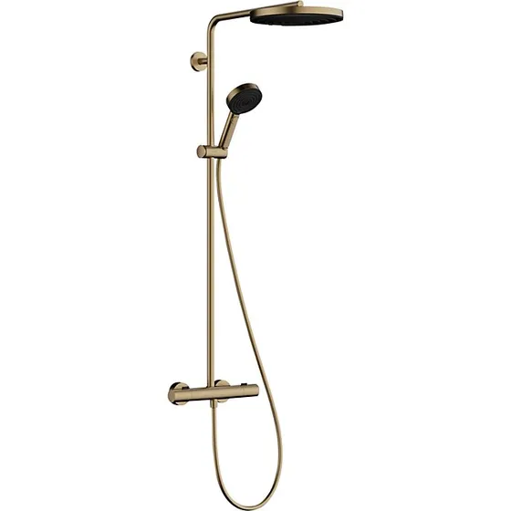 Hansgrohe Pulsify S Puro 260 Showerpipe - Børstet Bronze