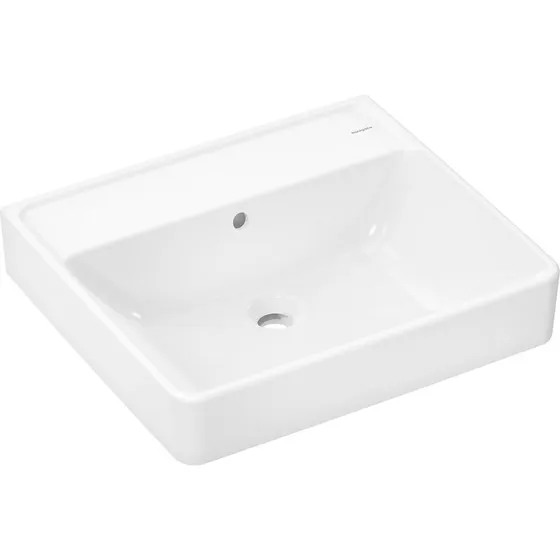 Hansgrohe Xanuia Q håndvask 55x48 cm hvid med overløb