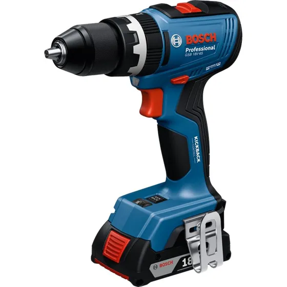 BOSCH GSB 18V-65 Professional 2x5.0Ah L-BOXX