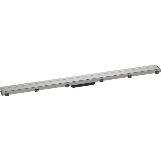 Hansgrohe Raindrain Match Unique afløbsrende, 1200 mm, børstet stål