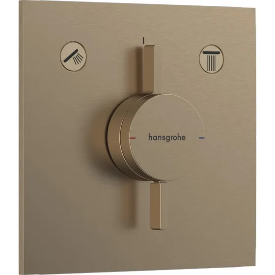 Hansgrohe DuoTurn E Brusearmatur, Børstet Bronze