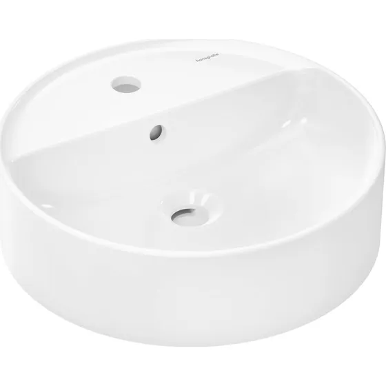 Hansgrohe Xuniva S håndvask, Ø45 cm, hvid