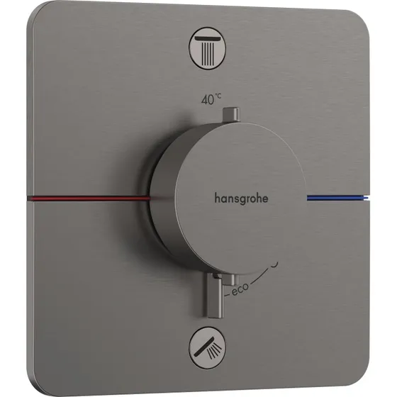 Hansgrohe ShowerSelect Comfort Q brusearmatur, sort krom