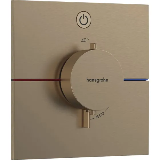 Hansgrohe ShowerSelect Comfort E brusearmatur, bronze