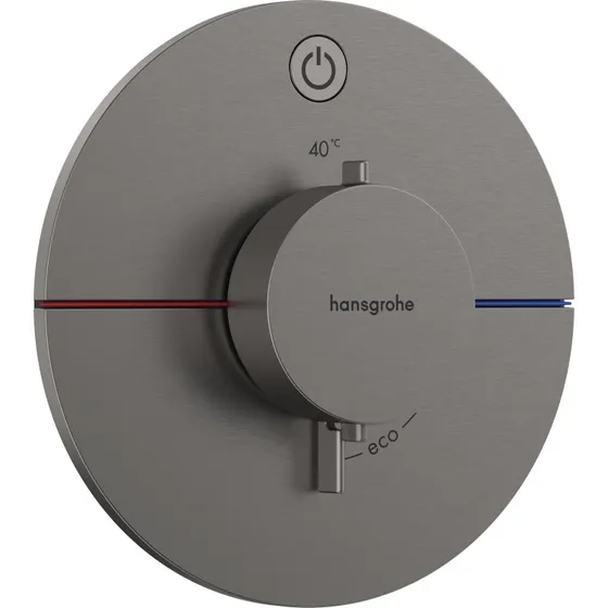 Hansgrohe ShowerSelect Comfort S brusearmatur, sort krom