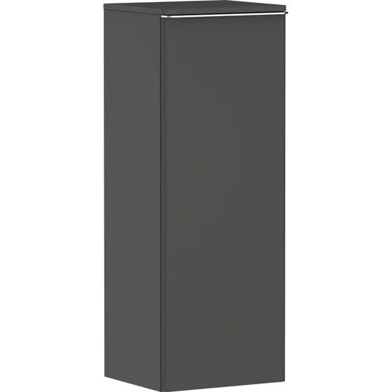 Hansgrohe Xelu Q vægskab 40x35 cm, venstre, mat grå