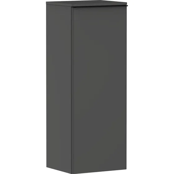 Hansgrohe Xelu Q vægskab 40x35 cm, venstre, mat grå