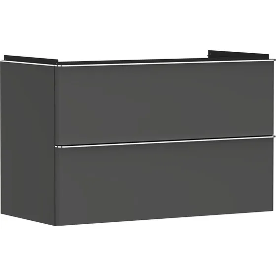 Hansgrohe Xelu Q underskab, 98x49,5 cm, mat grå