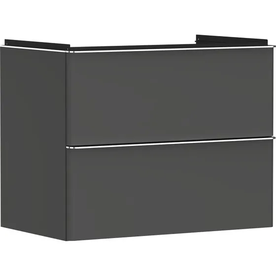 Hansgrohe Xelu Q underskab 78x49,5 cm, mat grå