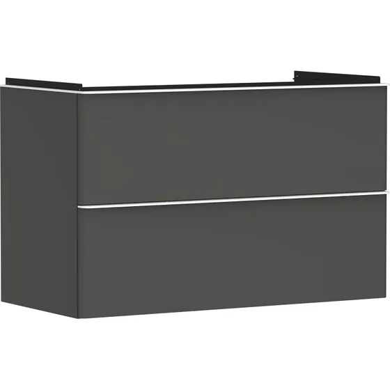 Hansgrohe Xelu Q underskab, 98x49,5 cm, mat grå