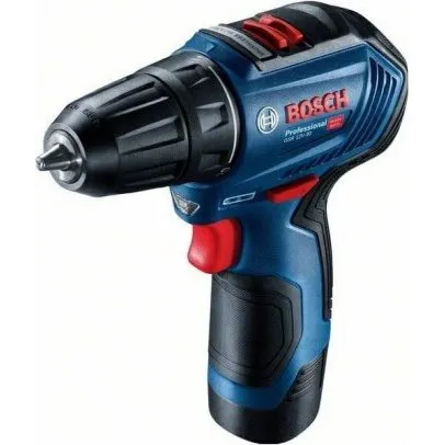 Bosch GSR 12V-30 skruemaskine 2x2,0 Ah – børsteløs, inkl. kuffert