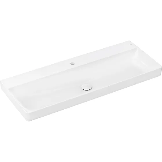 hansgrohe Xelu Q Håndvask 1200x480 mm med hanehul, hvid
