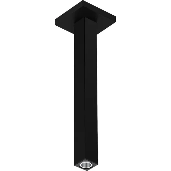 Hansgrohe brusearm 30 cm, mat sort